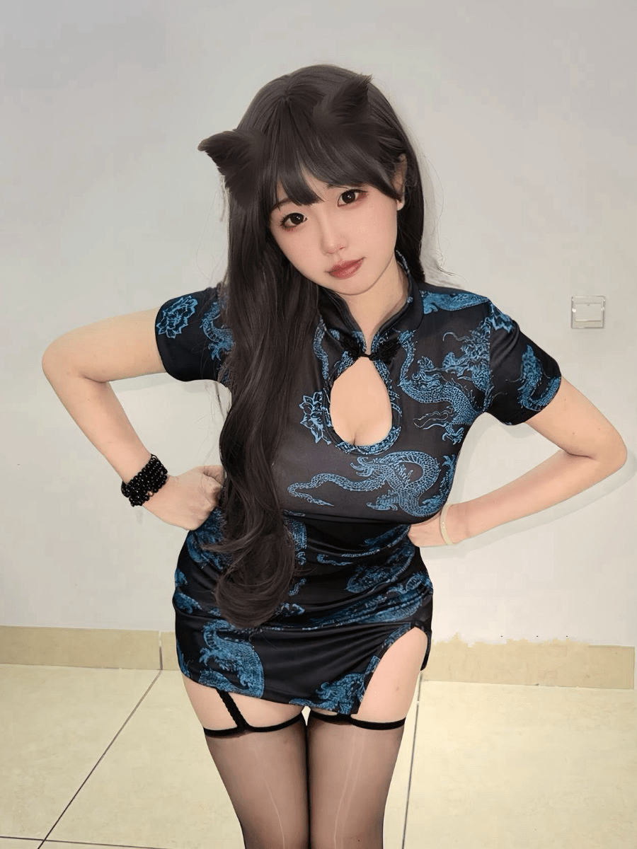 抖音红人乖乖雪崽写真合集 172张美图26段视频全收录