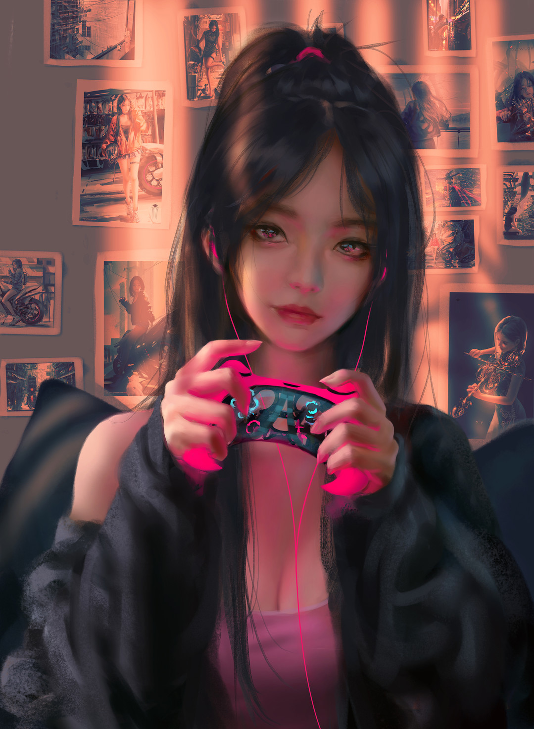 WLOP鬼刀插画高清资源包 1668张65GB二次元图集下载
