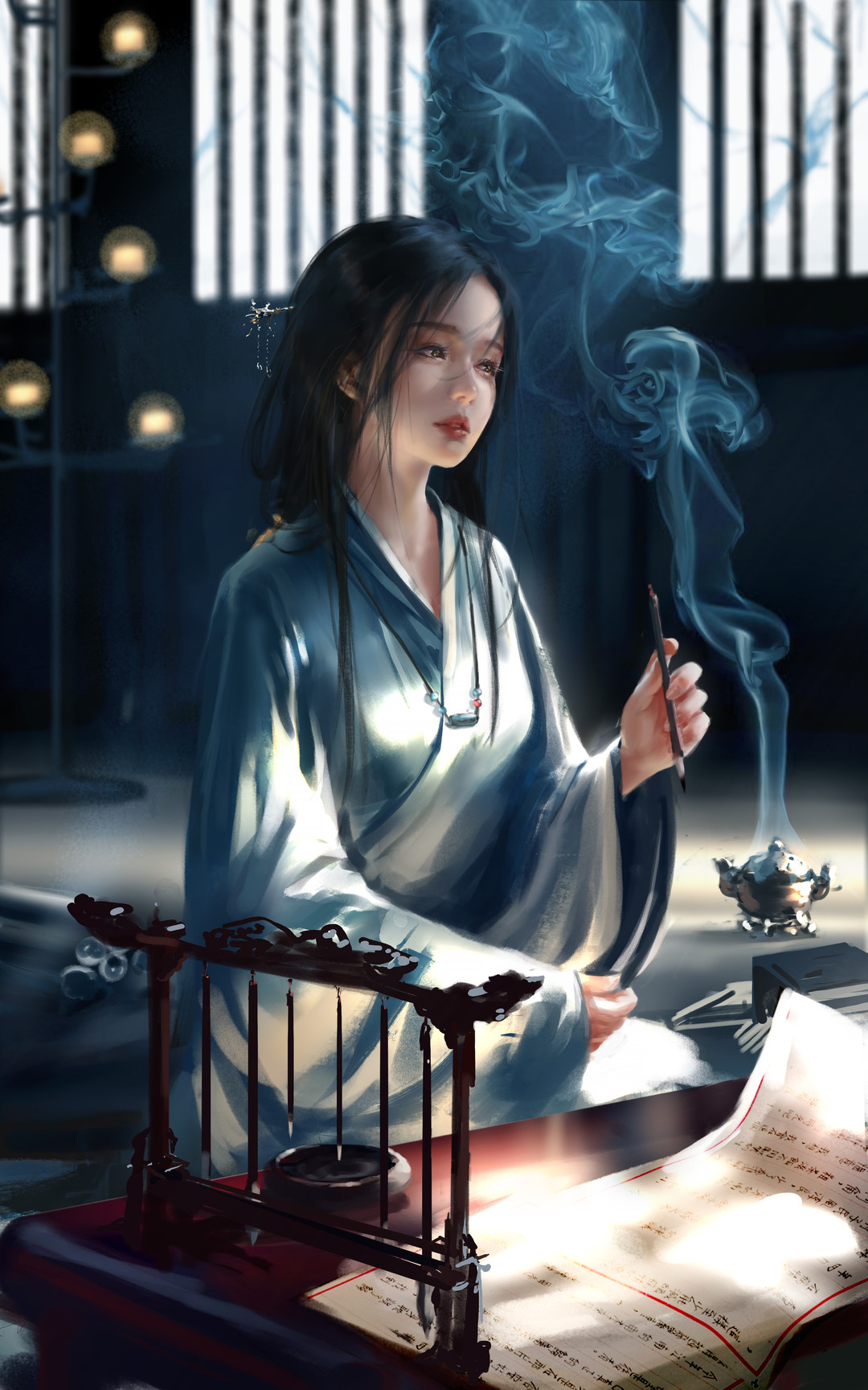 WLOP鬼刀插画高清资源包 1668张65GB二次元图集下载