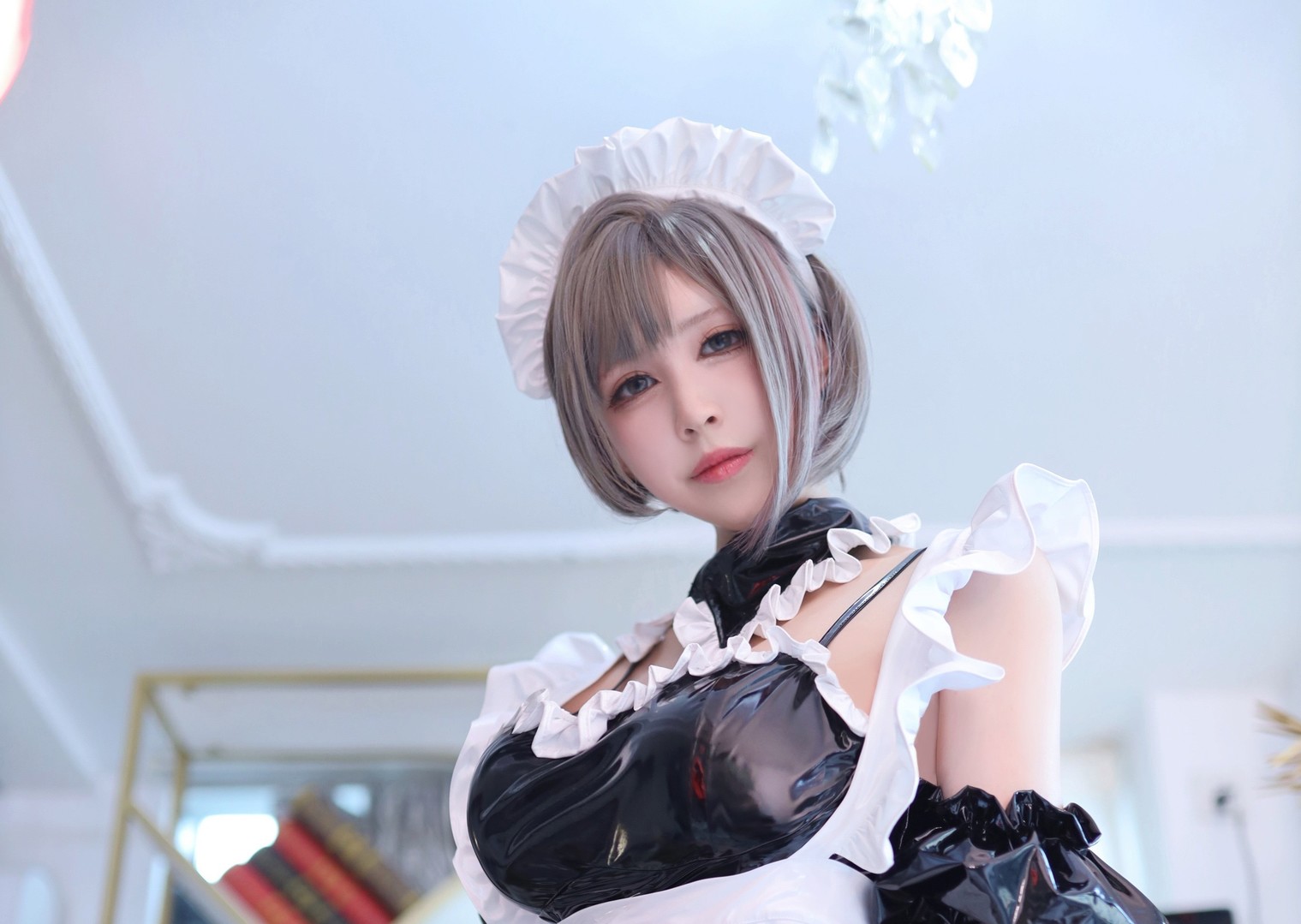 7套黑白御猫写真合集 1.4GB高清下载 冷艳猫系美女图集